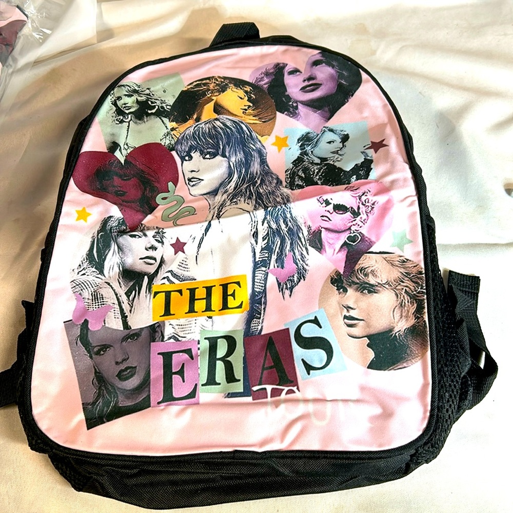 Taylor Swift “Eras” Backpack. 17” x 11”. NWOT